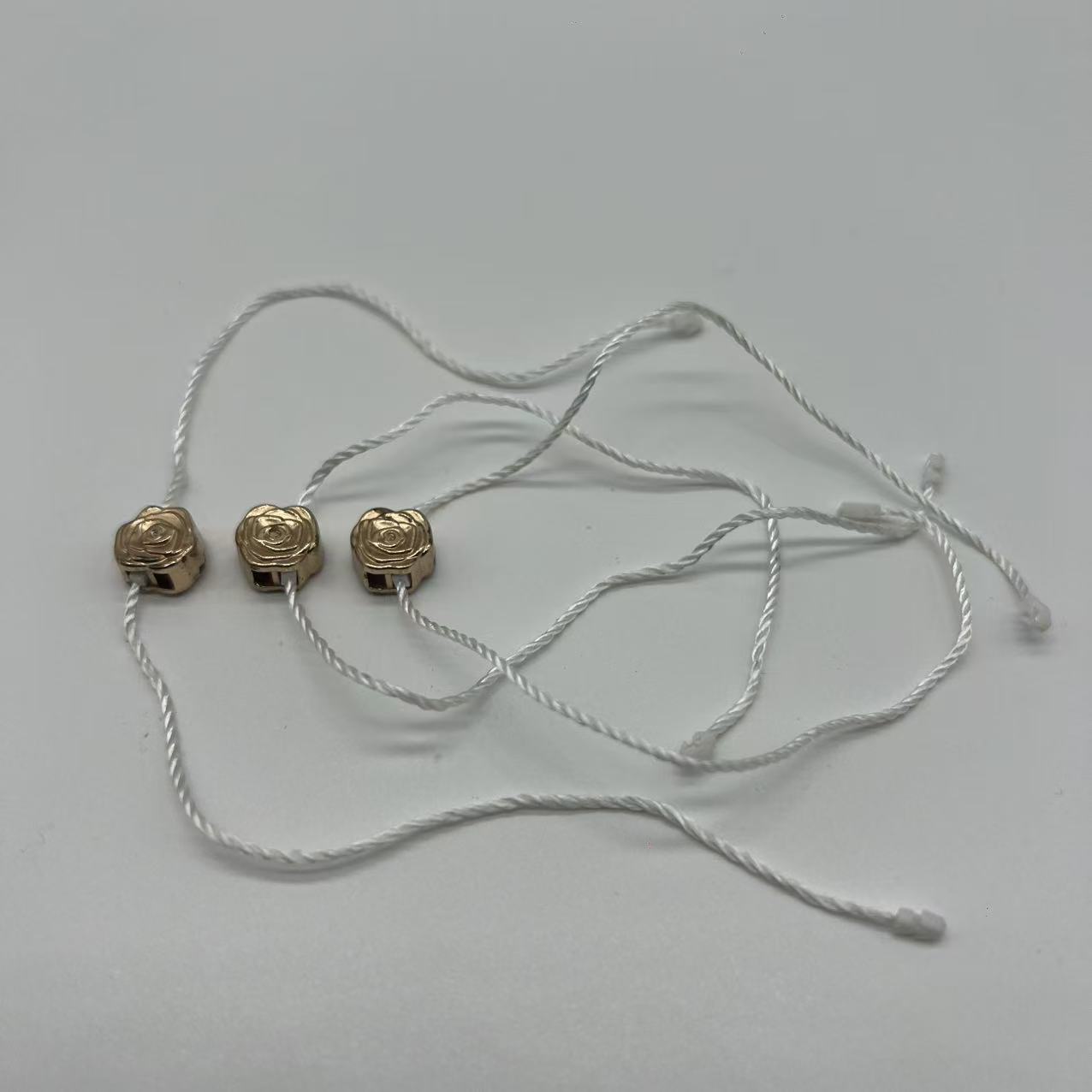 Heavy Duty Secure String Lock Seal Tag - Plastic Hang Tag for Clothing Apparel Accessories