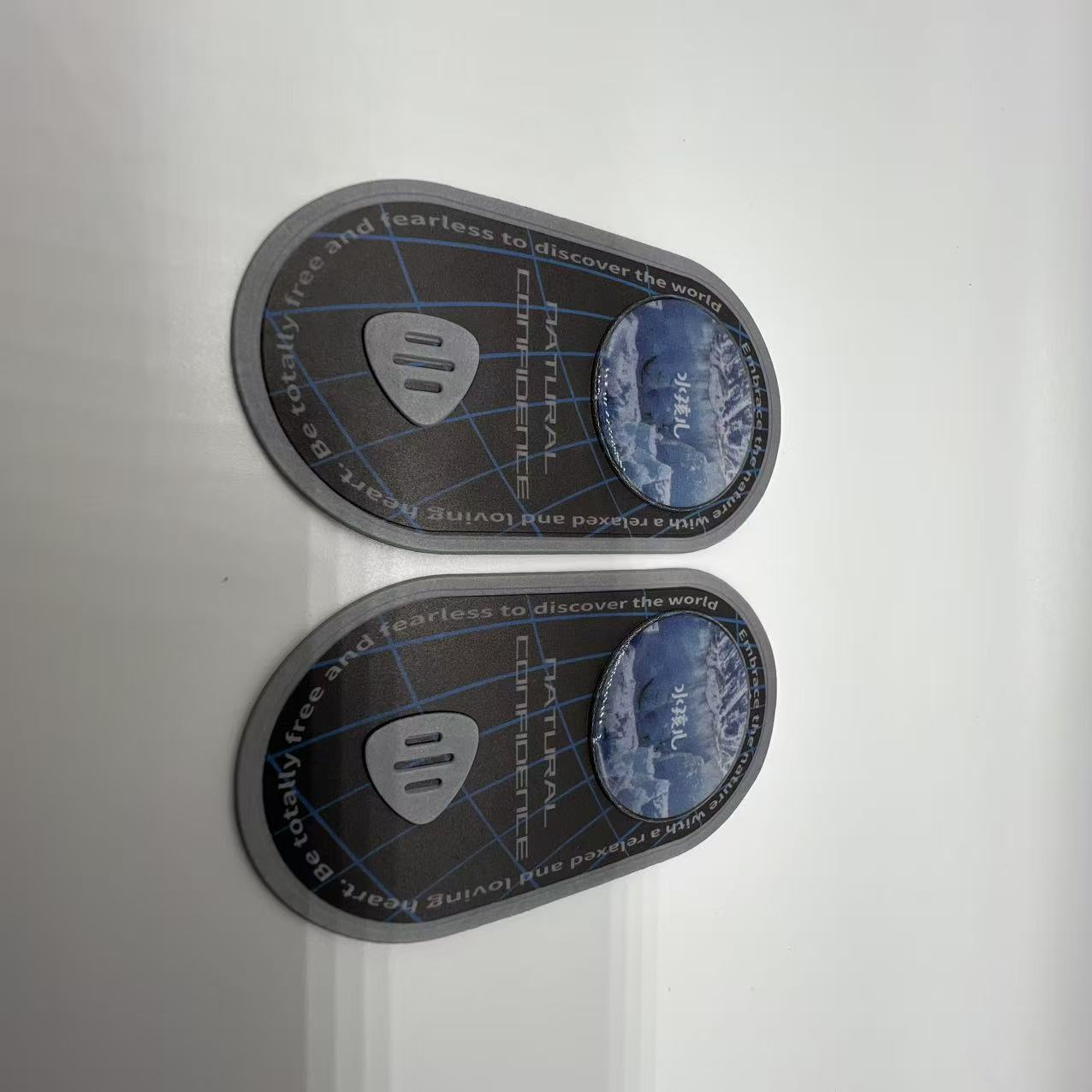 Eco-Friendly 3D Flocking TPU Heat Transfer Patch 2025 New Custom Logo Apparel Badge