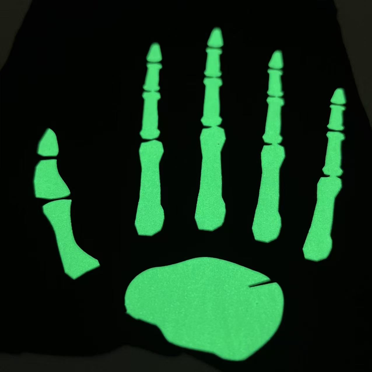 Custom Holographic Hot-Foil Stickers - UV Emboss Transparent Gold Labels