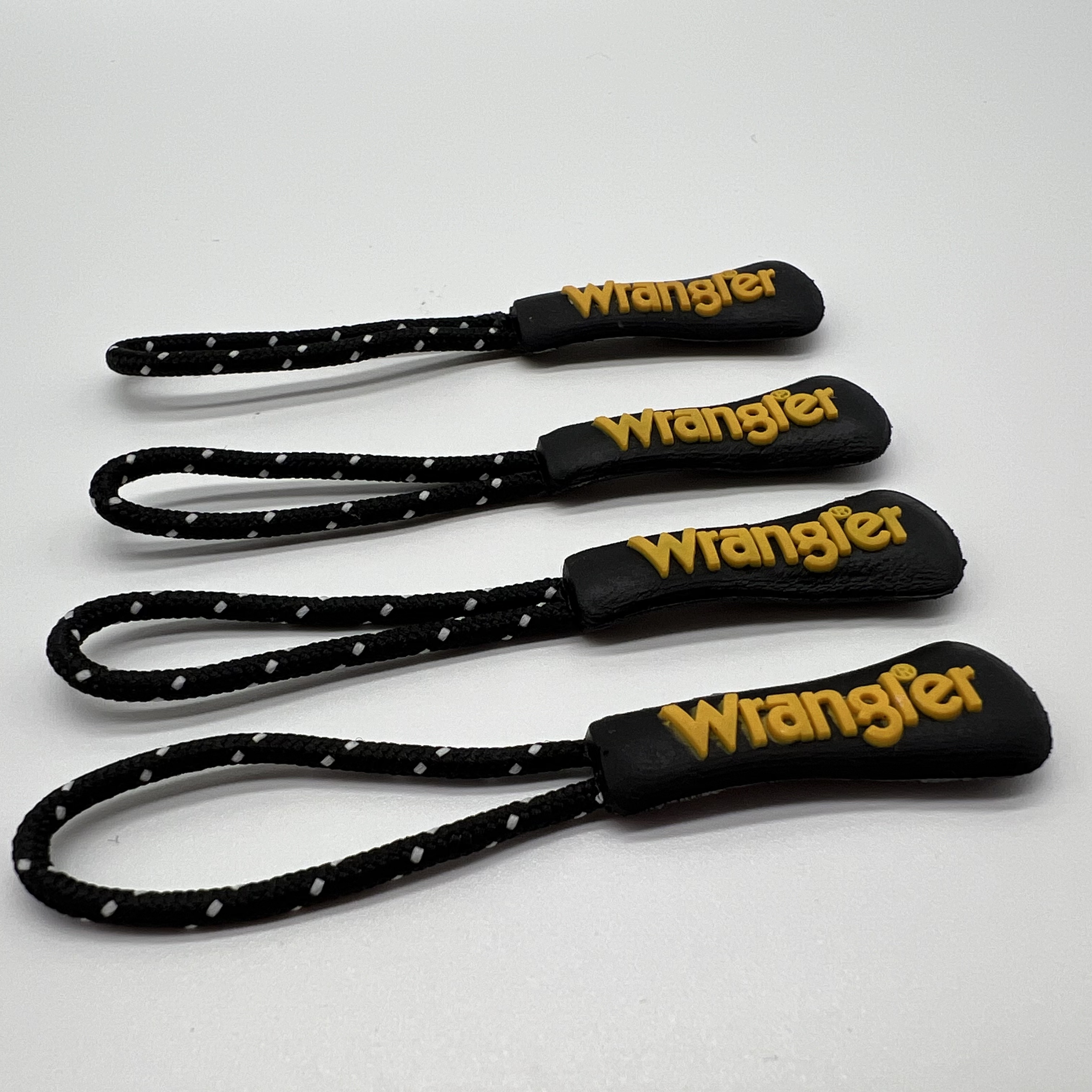 Personalized Textured Silicone Zipper Pulls | Eco-Friendly Garment Trims for Luxury & Casual Brands