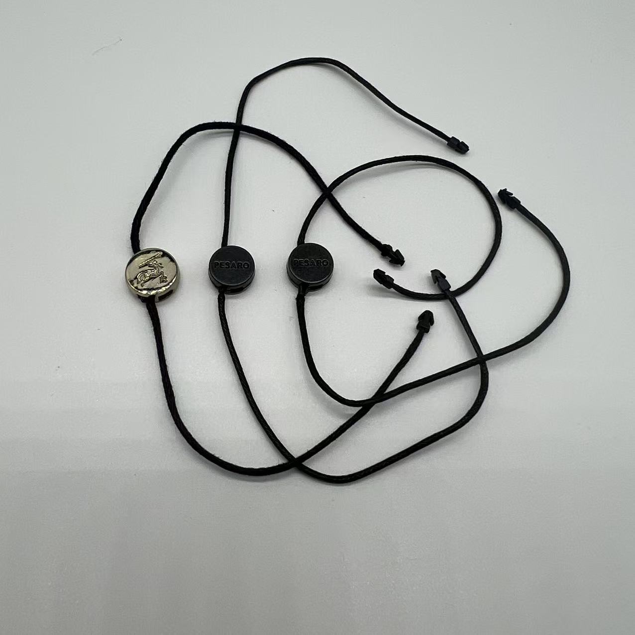 Anti-Tamper Garment String Lock Tag - Custom Brand Seal for Clothing