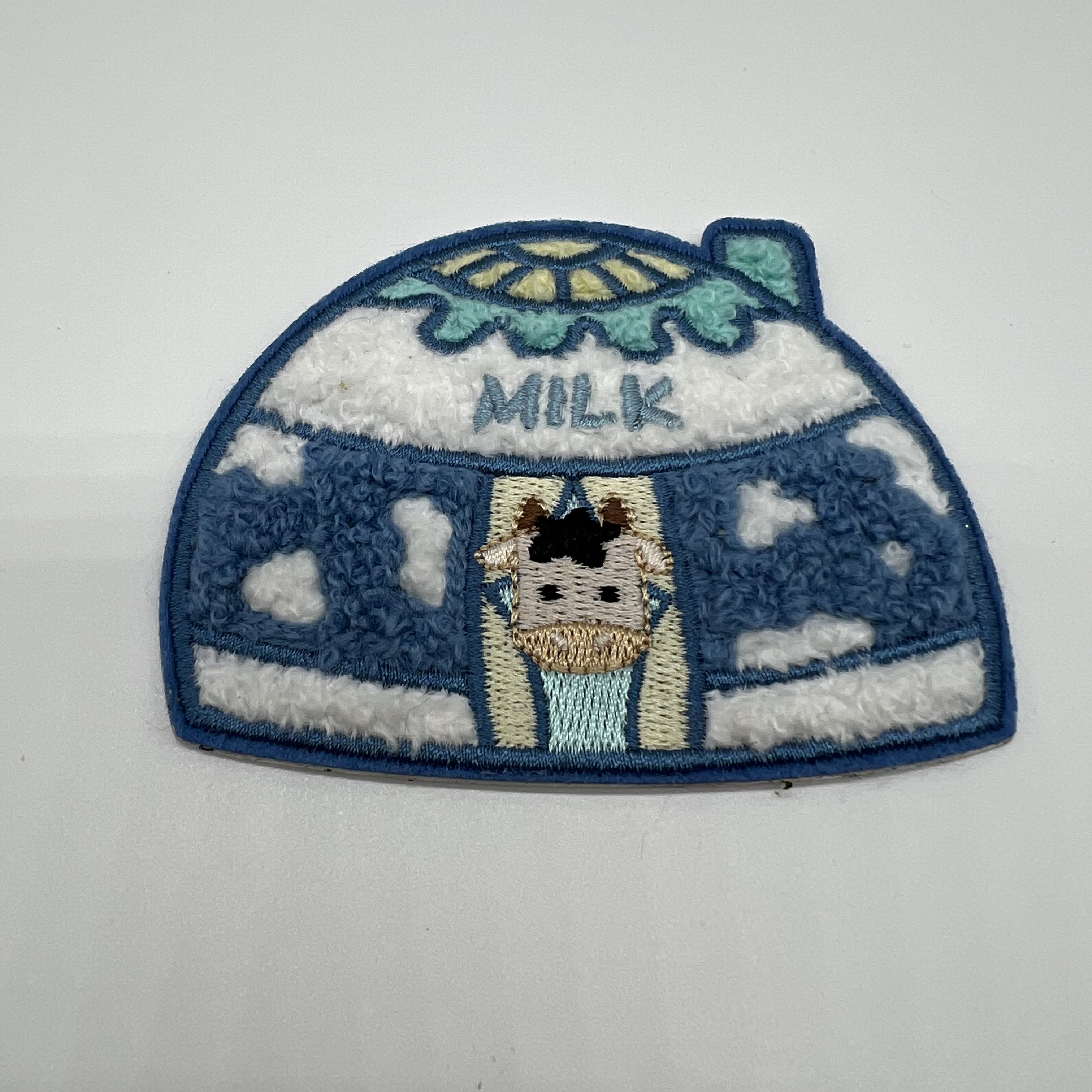 Reusable Iron-On Embroidery Patches DIY Set | Fabric Stickers for Garments Bags Hats