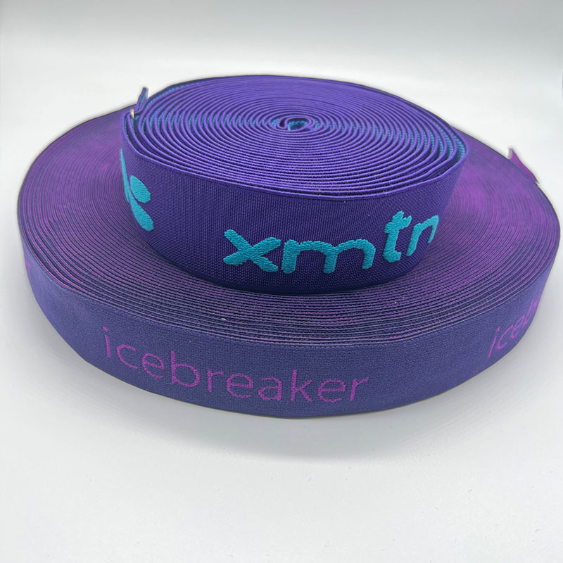 Patterned Jacquard Elastic Band - High Elasticity Woven Ribbon for Clothing & Crafts