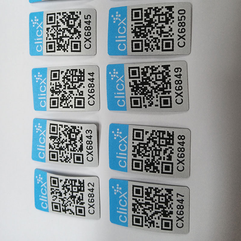Security Authenticity Holographic Stickers Qr Code Hologram Labels