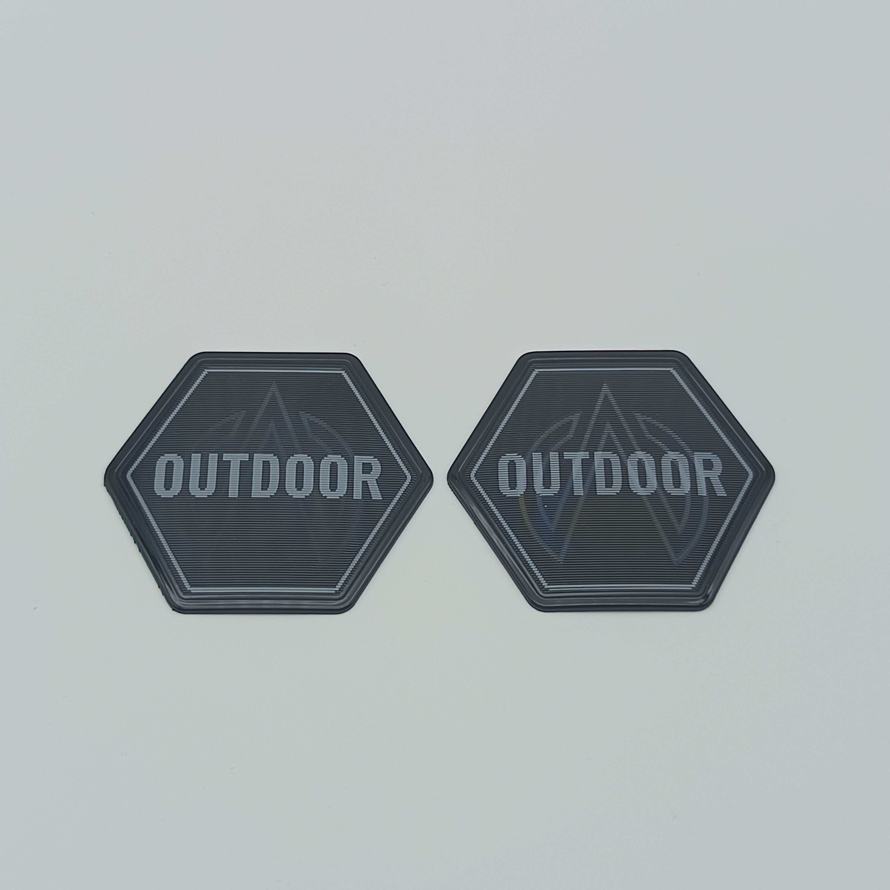 Lenticular Raster TPU Labels - Custom 3D Holographic Tags with Lenticular Technology for Apparel Branding