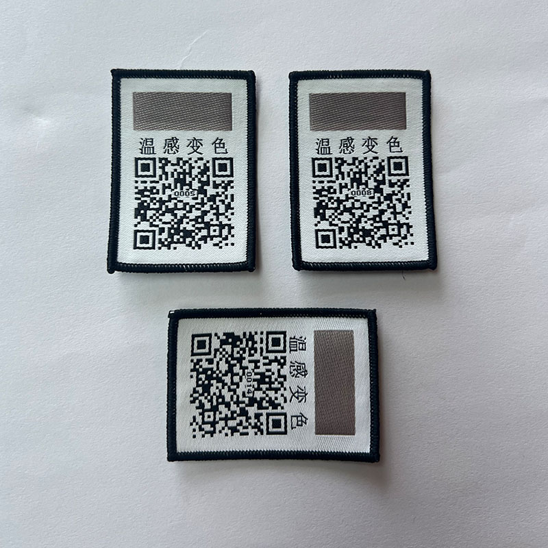 Scanable QR Code Clothing Labels - Custom Brand Identity Patches