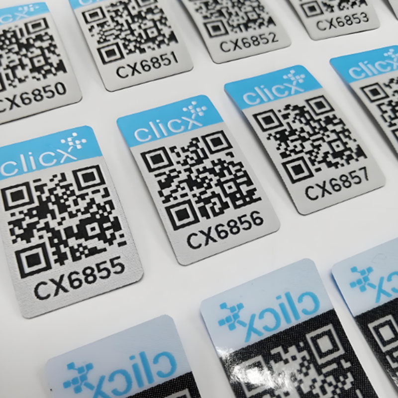 Security Authenticity Holographic Stickers Qr Code Hologram Labels