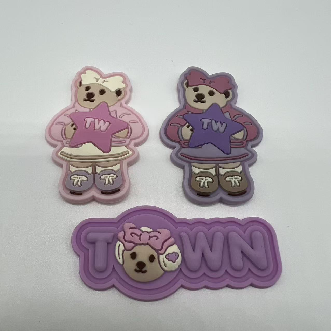 Silicone Clothing Patches Universal - Custom Apparel Stickers