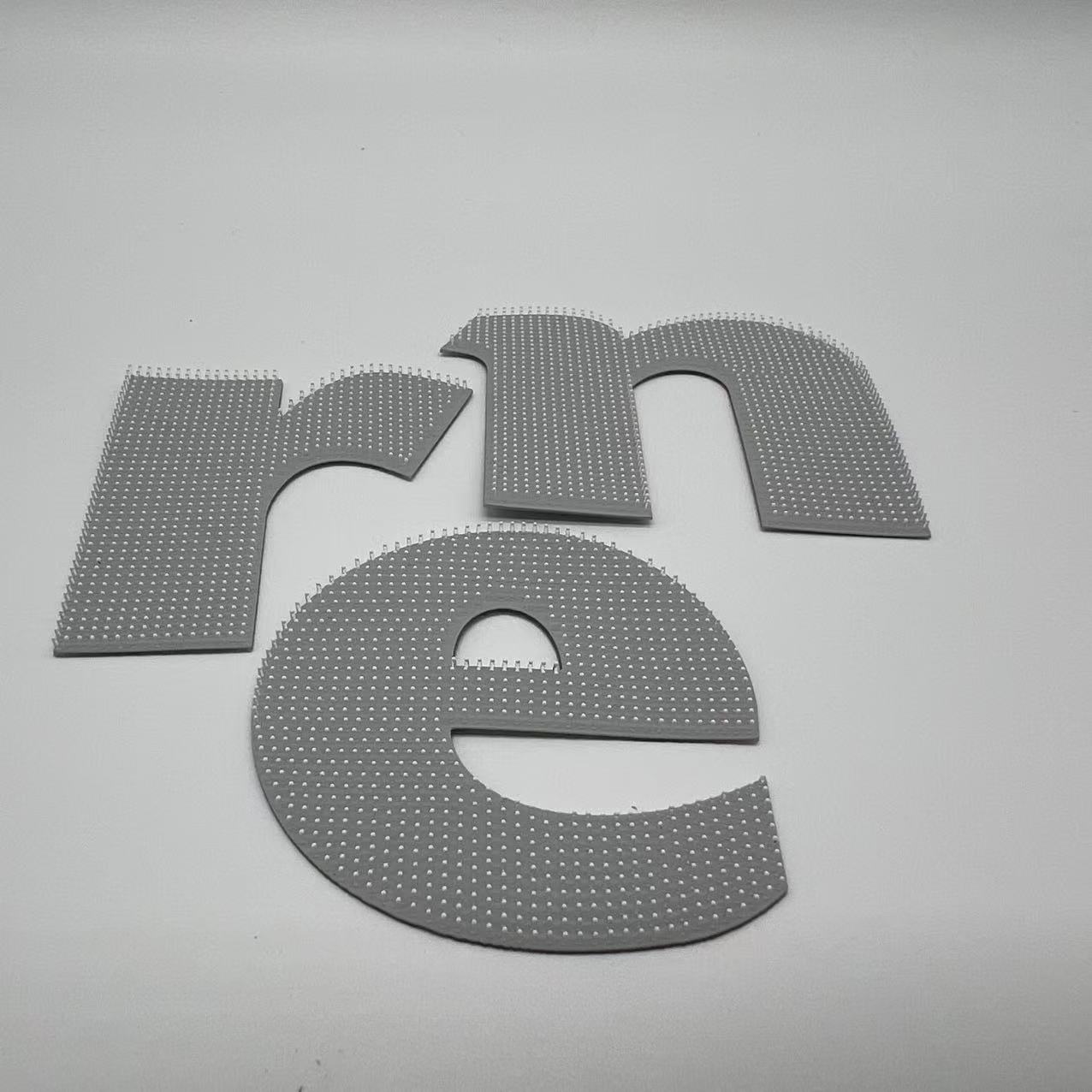 3D Silicone Heat Transfer Logo Patch Custom Garment Accessories Supplier
