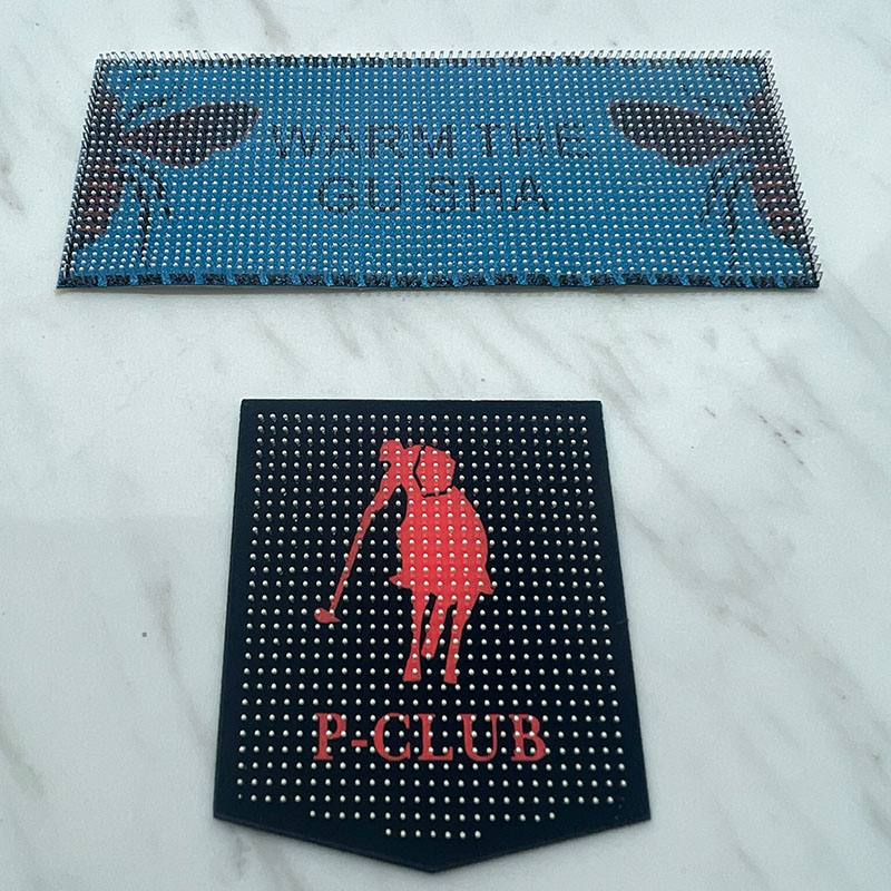 Eco-Friendly Silicone Print Logo Custom Garment Accessory Manufacturer