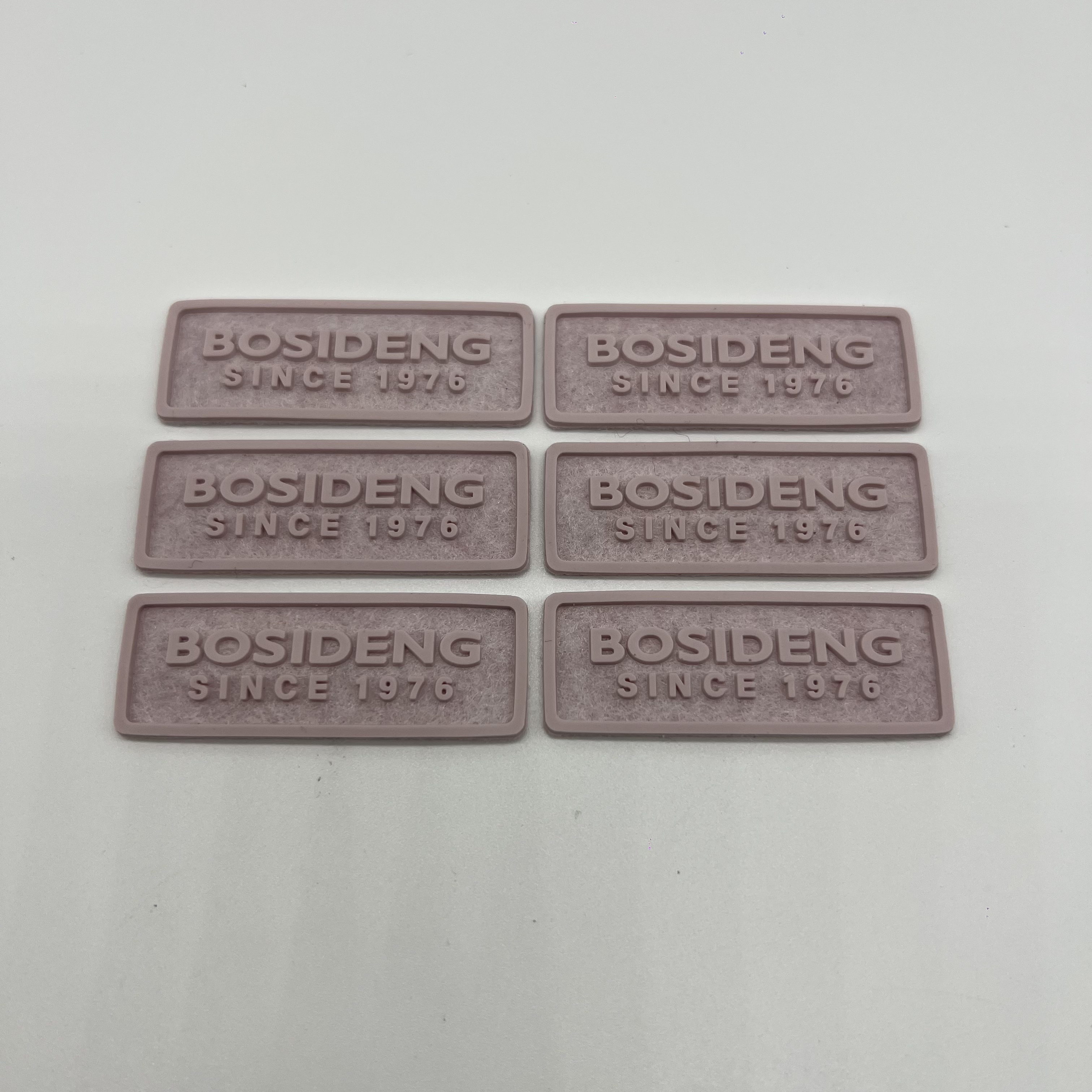 No-Iron Silicone Heat Transfer Label Washable Garment Brand Tag Supplier