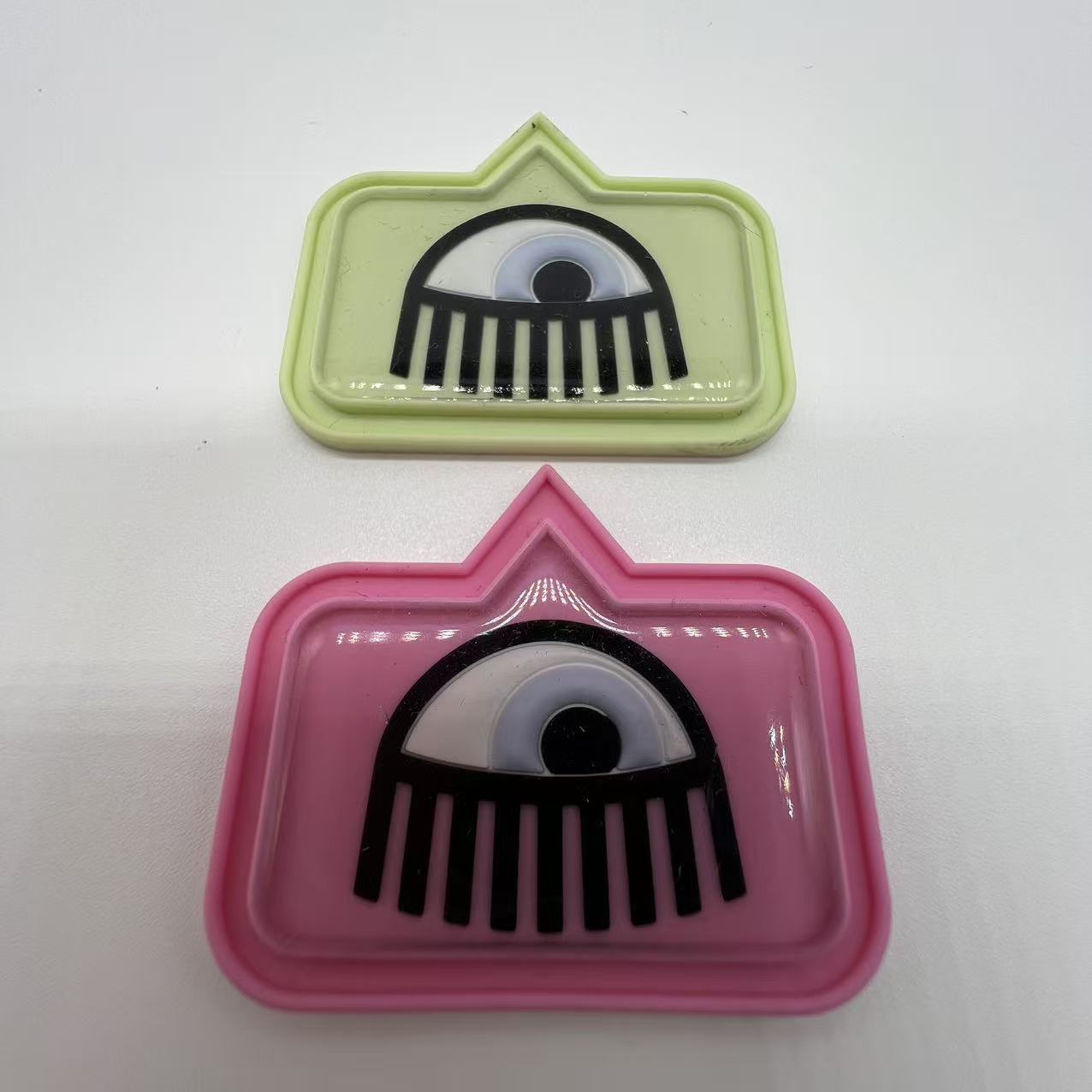 Custom Silicone Clothing Patches - 3D Logo Apparel Decor Stickers