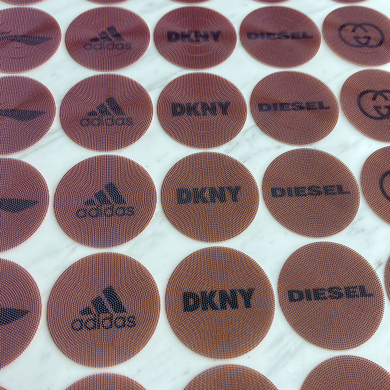 Waterproof Silicone Rubber Logo Patch Custom Adhesive Garment Tag Supplier