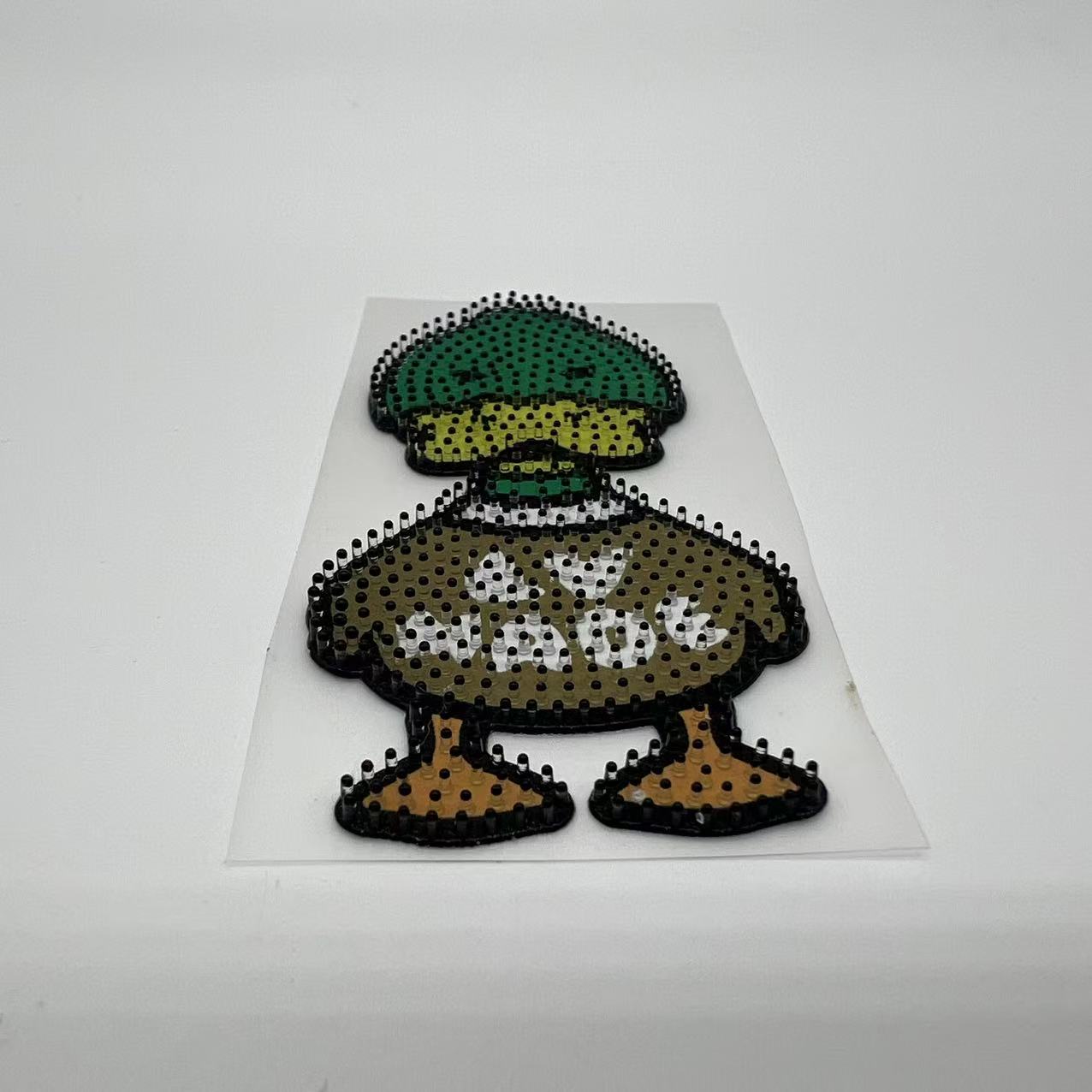 Cartoon Silicone Patches for Kids - Cute Clothing Stickers