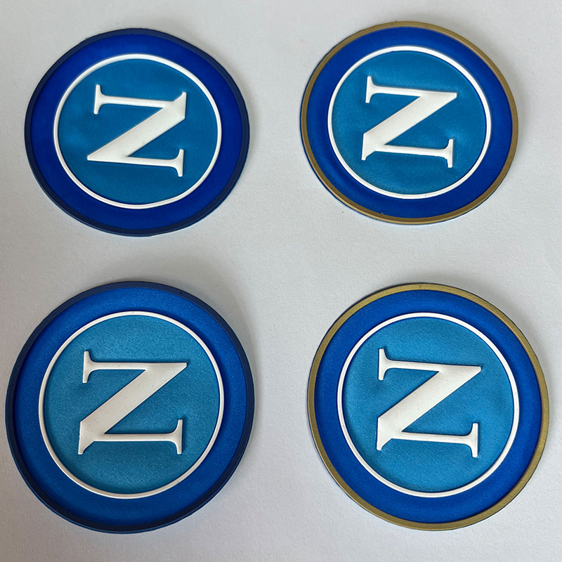 Waterproof Silicone Rubber Logo Patch Custom Adhesive Garment Tag Supplier