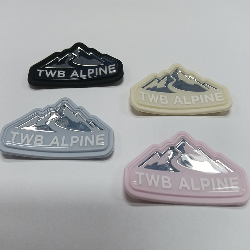 Heavy-Duty Silicone Logo Patch - Washable Clothing Applique for Branding/DIY