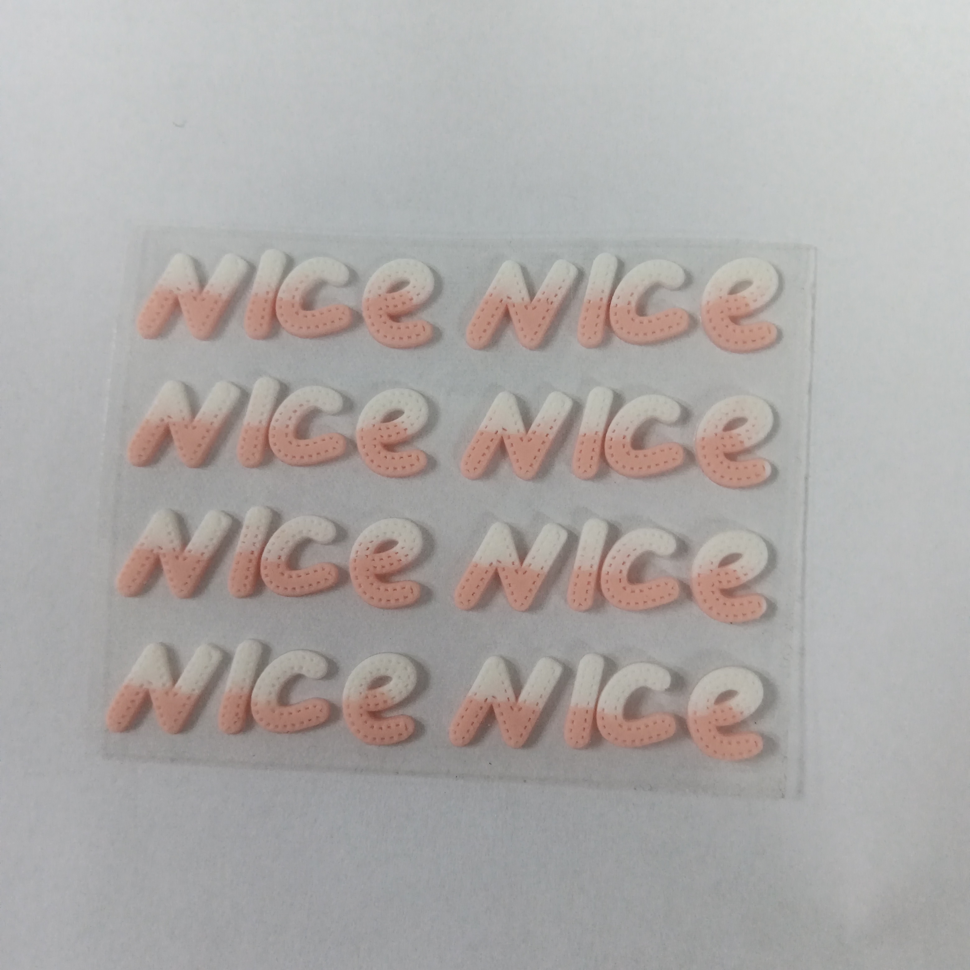 Heat-Transfer Silicone Logo – Iron-On Patch