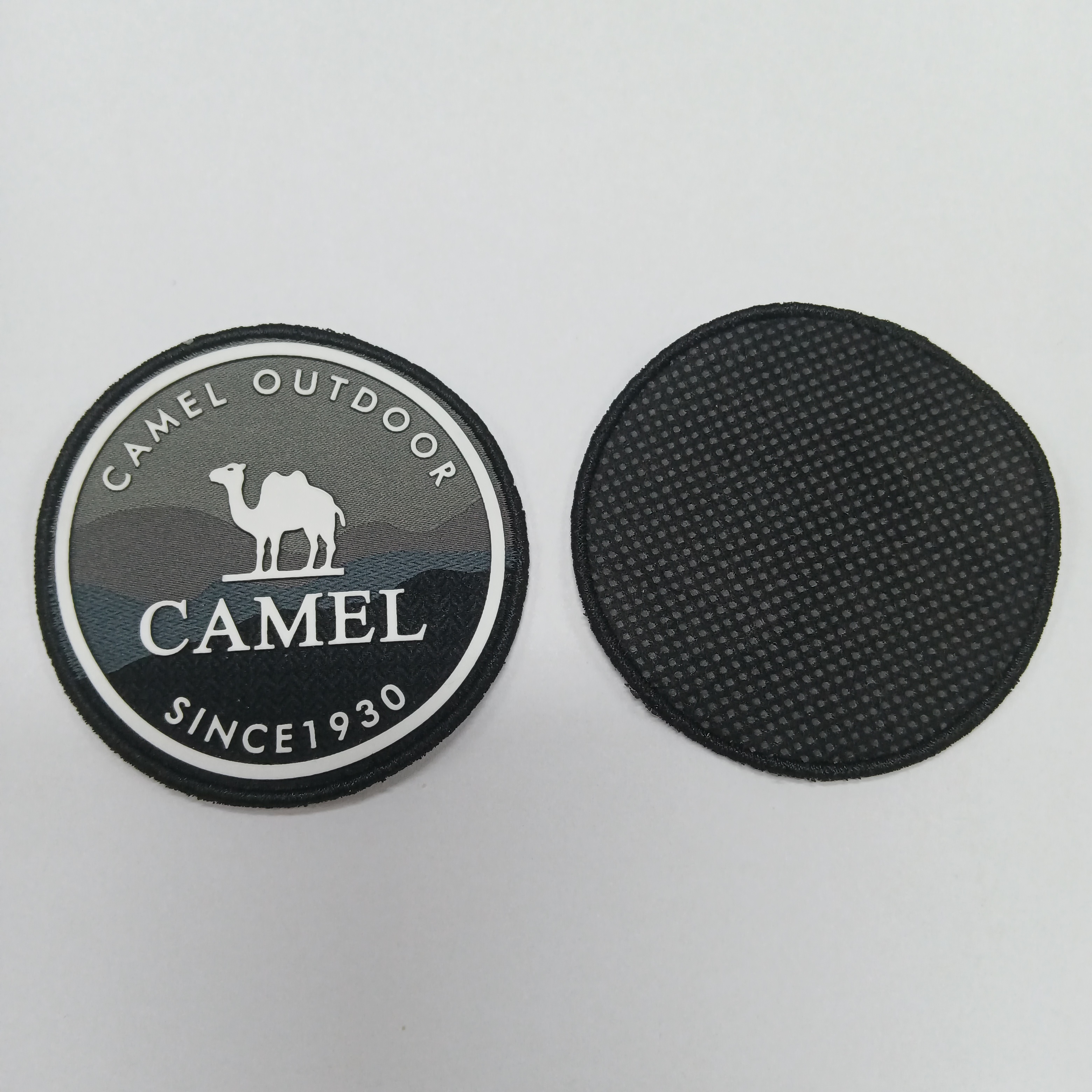 3D Embossed Silicone Label – Custom Rubber Patch Subtitle: Eco-Soft, Sew-On, Washable ≥50 Times