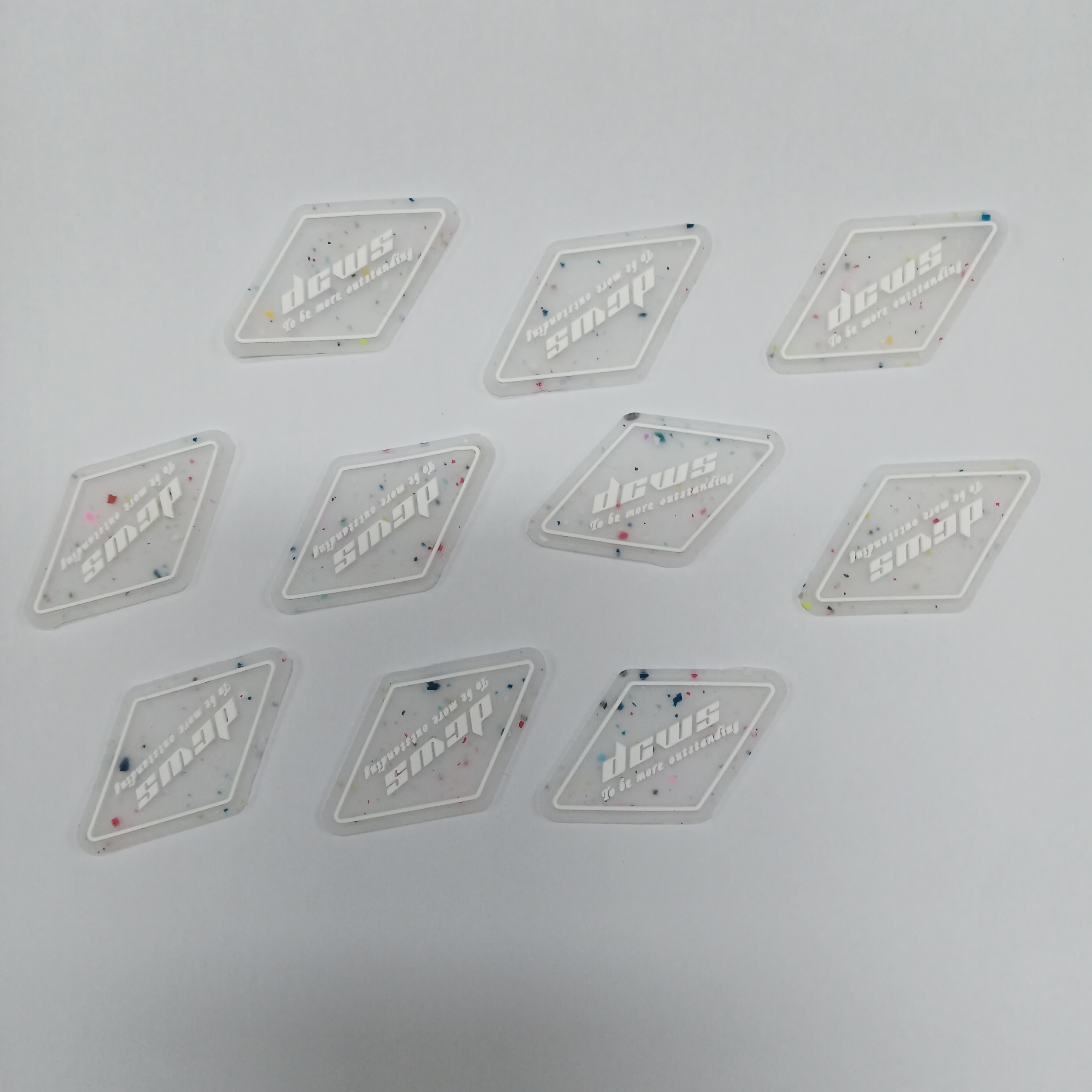 Reusable Recyclable Silicone Label - Heavy-Duty Adhesive Tags for Industrial & Daily Use​