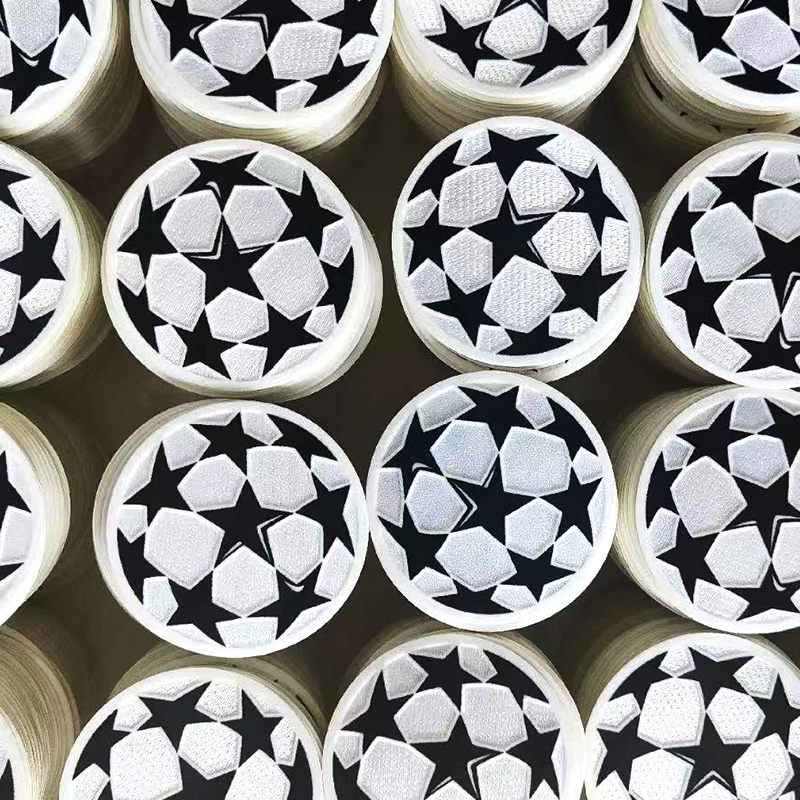 Premium Flocked Heat Transfer Labels - Soft Touch 3D Branding for Luxury Apparel