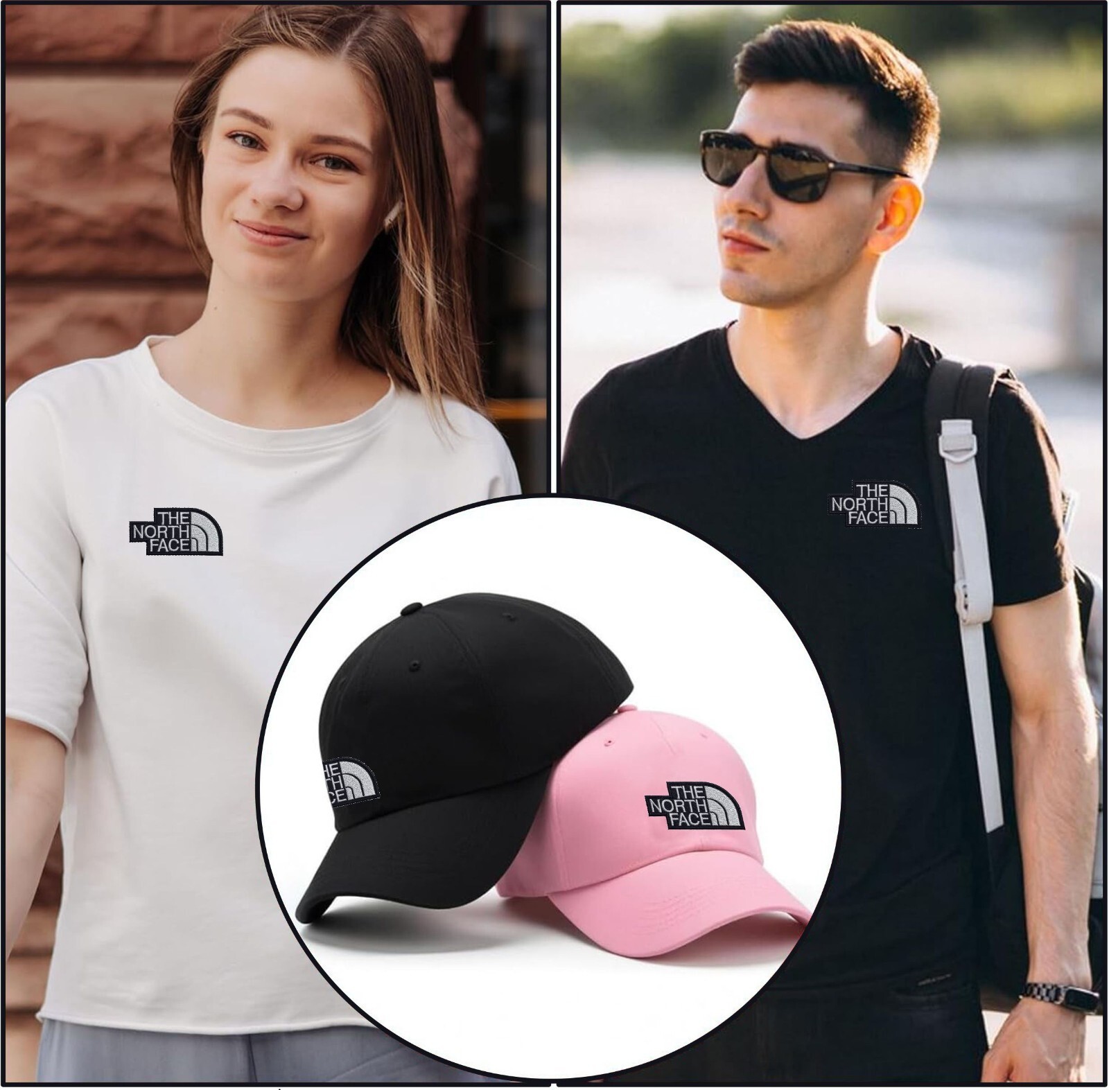 Outdoor Hiking Mountain Gear TNF Style Iron On Patch-Sew Patch-Embroidered Patch