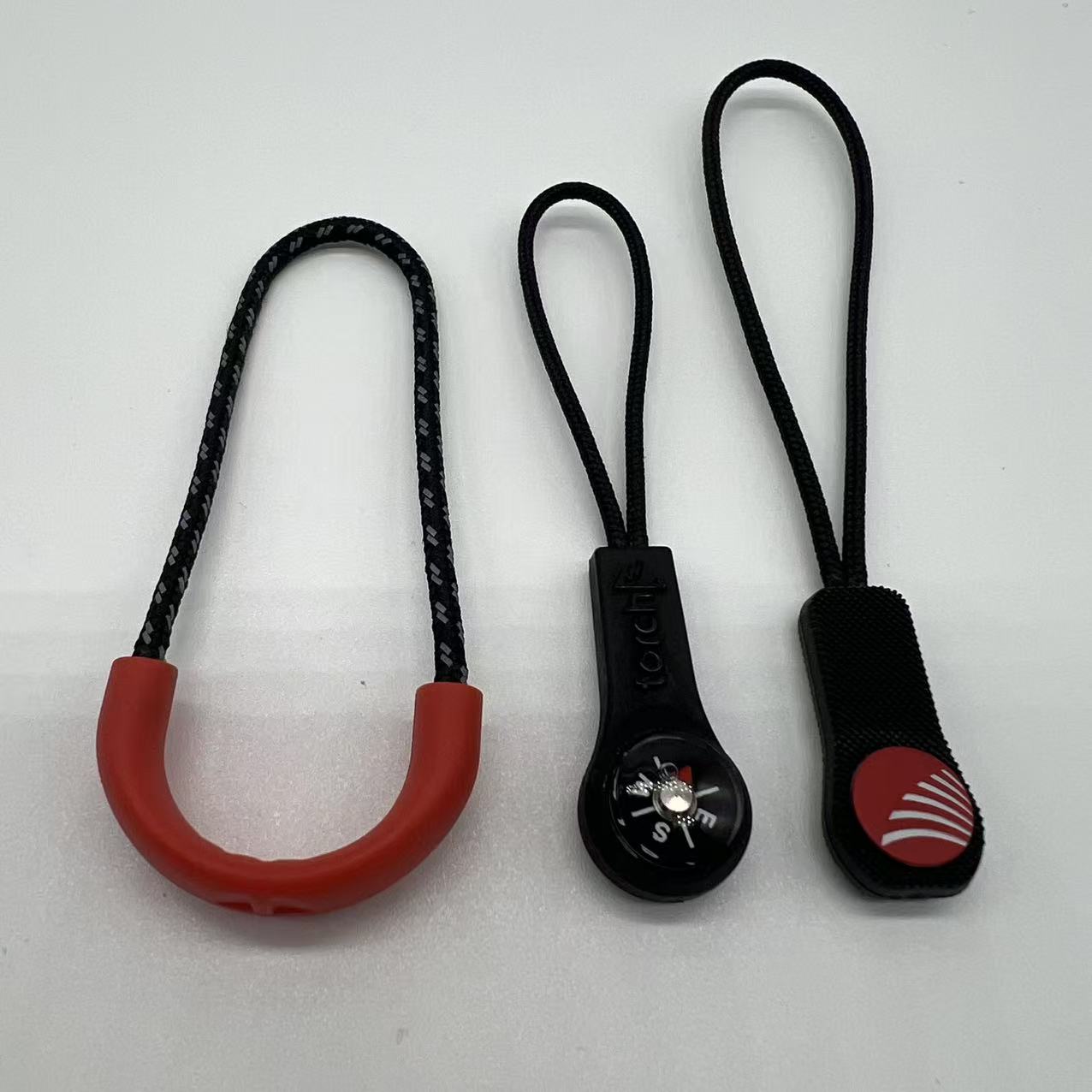 Durable Silicone Zipper Pulls – Custom Logo for Bags, Jackets & Luggage