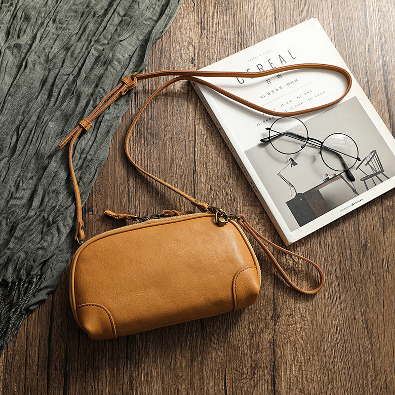 Élodie Soft Barrel Crossbody Bag