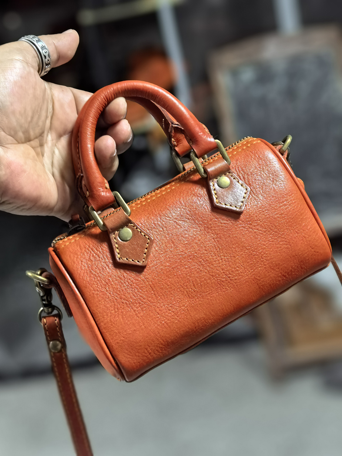 Colette Mini Barrel Bag