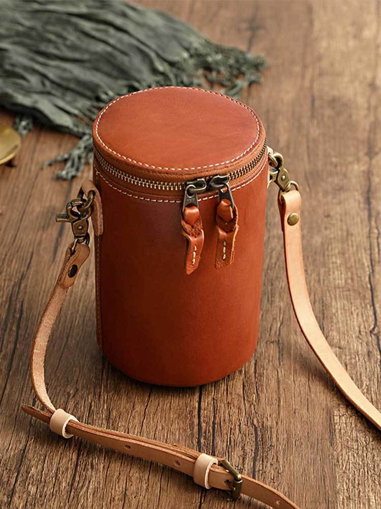 Léa Cylinder Crossbody Bag