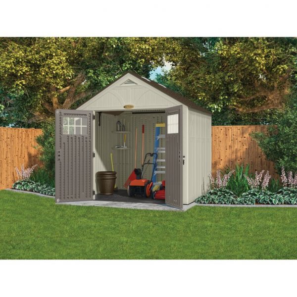 Tremont 8 feet wide x 7 feet deep resin storage shed
