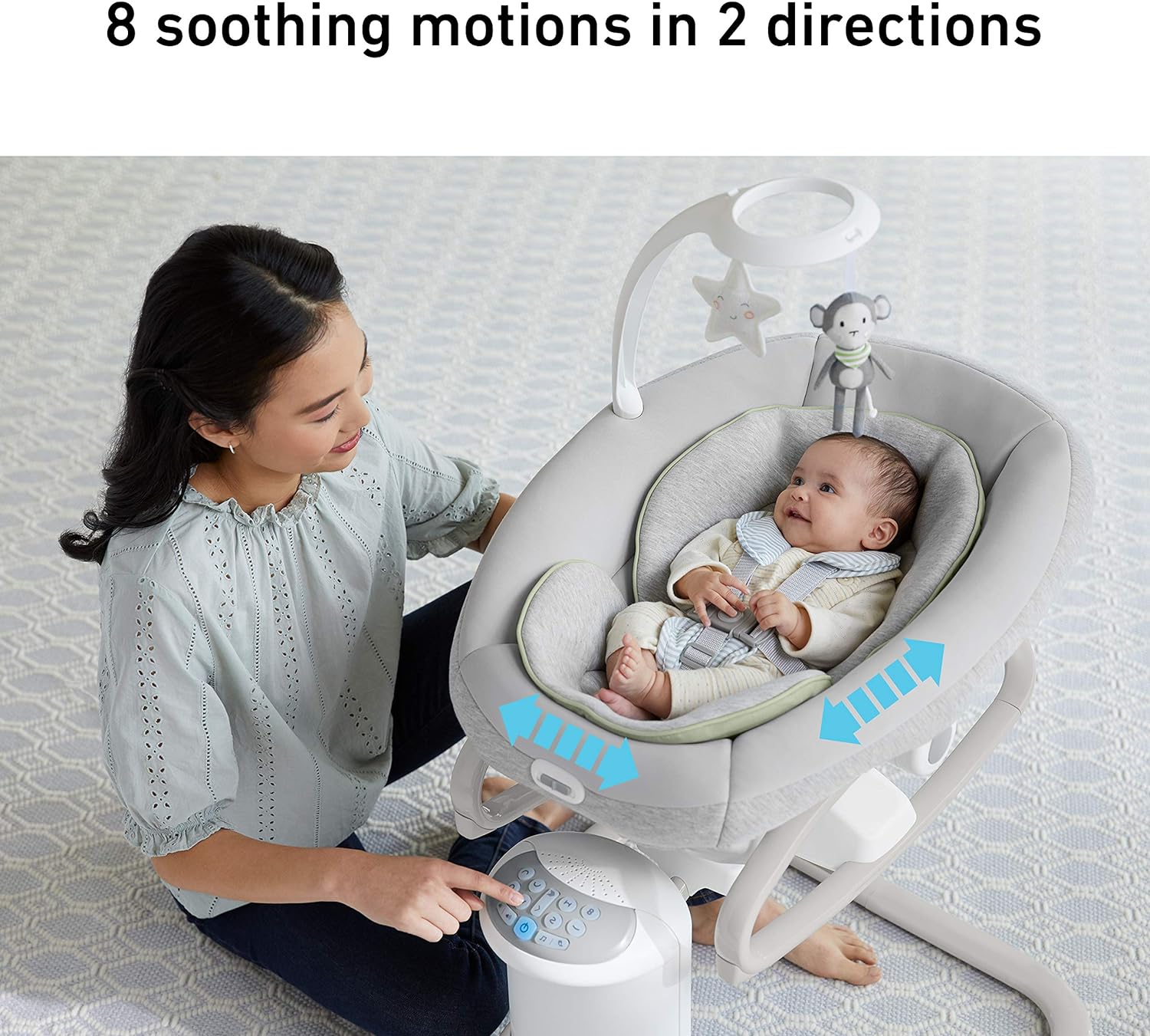 Versatile Baby Swing & Portable Rocker