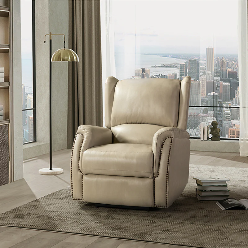 Flora Genuine Leather Power Recliner