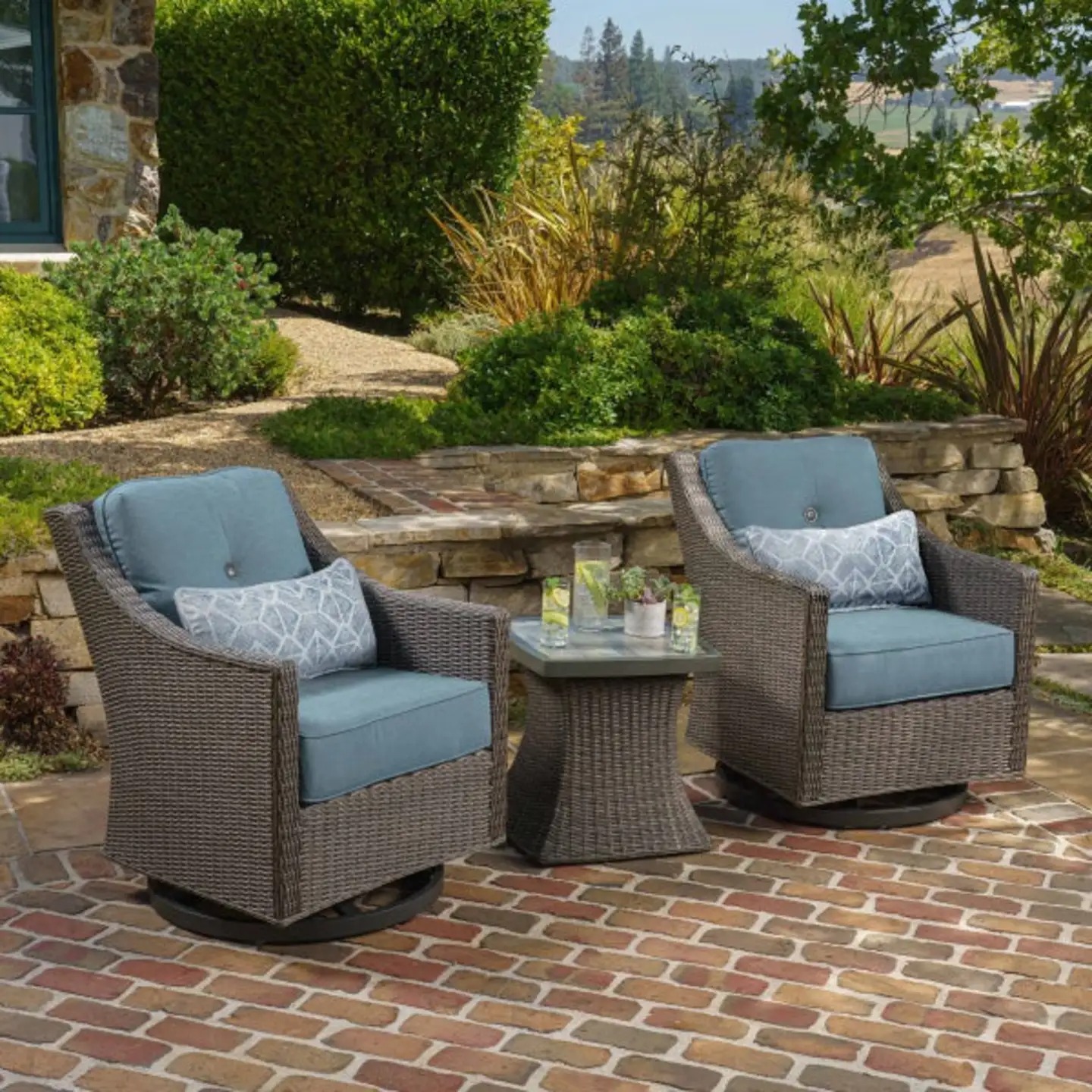 SunVilla Malibu 3-piece Outdoor Patio Seating Set（Out of stock soon）