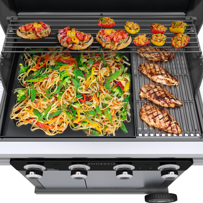 4 Burner Gas Grill & Griddle