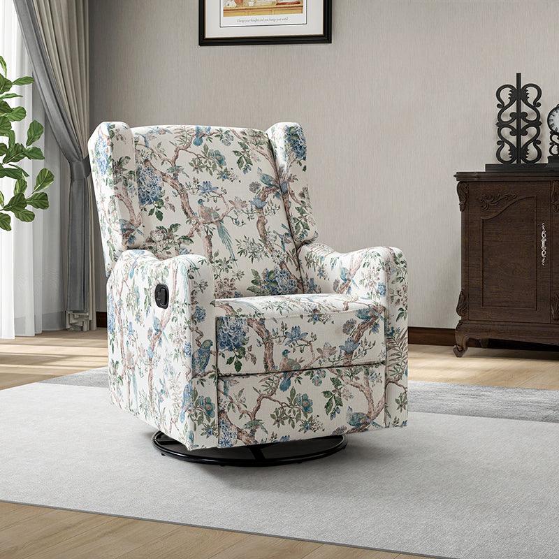 Damian Manual Swivel Glider Recliner