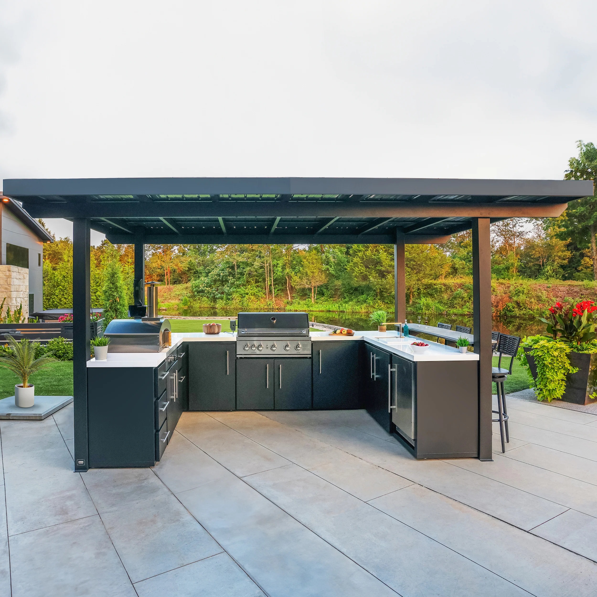 🔥Last Day Promotion🔥Fusion Fire Outdoor Kitchen