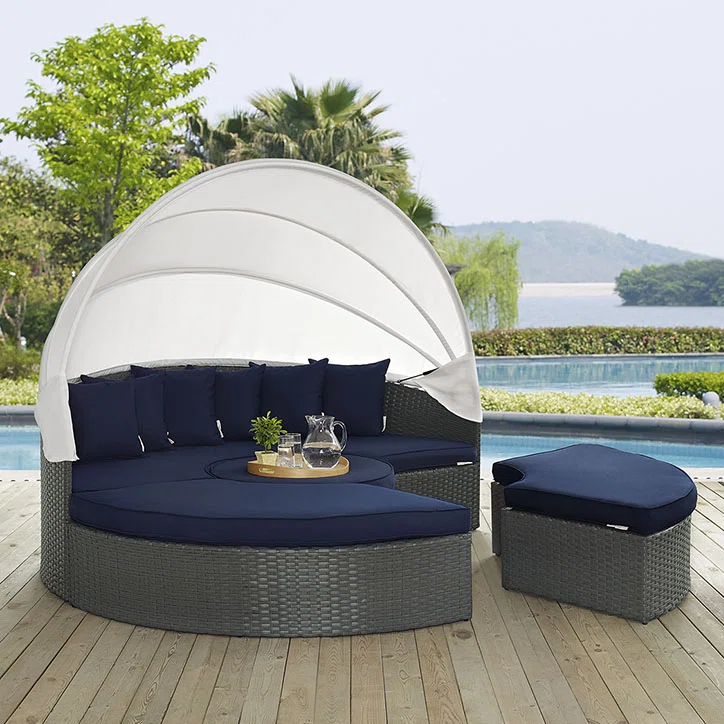 Modway Stopover Outdoor Patio Sunbrella Daybed
