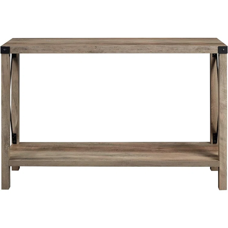 Larenda Entryway Table with Open Shelf Storage