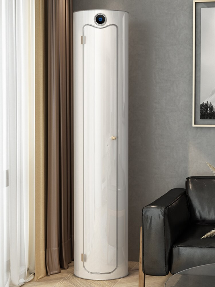 Large-capacity multi-layer rotating disinfection shoe cabinet [with mirror + deodorizer]