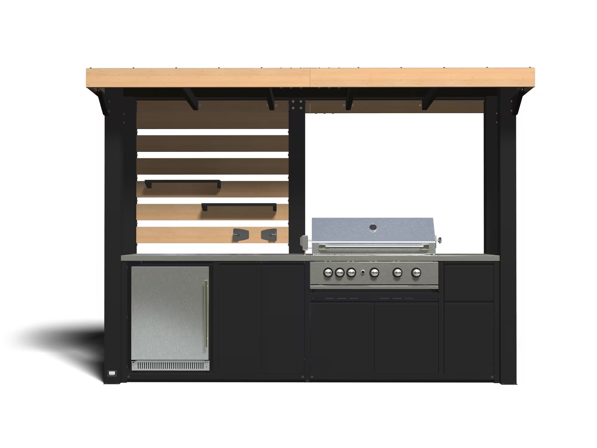 🔥[Limited Quantity]-Last 67+Sets✨Backyard Discovery Fusion Flame Propane Gas Outdoor Kitchen