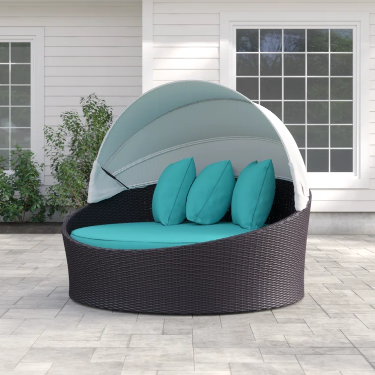 Modway Siesta Canopy Outdoor Patio Daybed