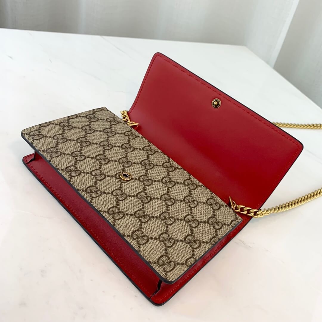 Gucci GG Supreme Mini Bag With Cherries MM 481290