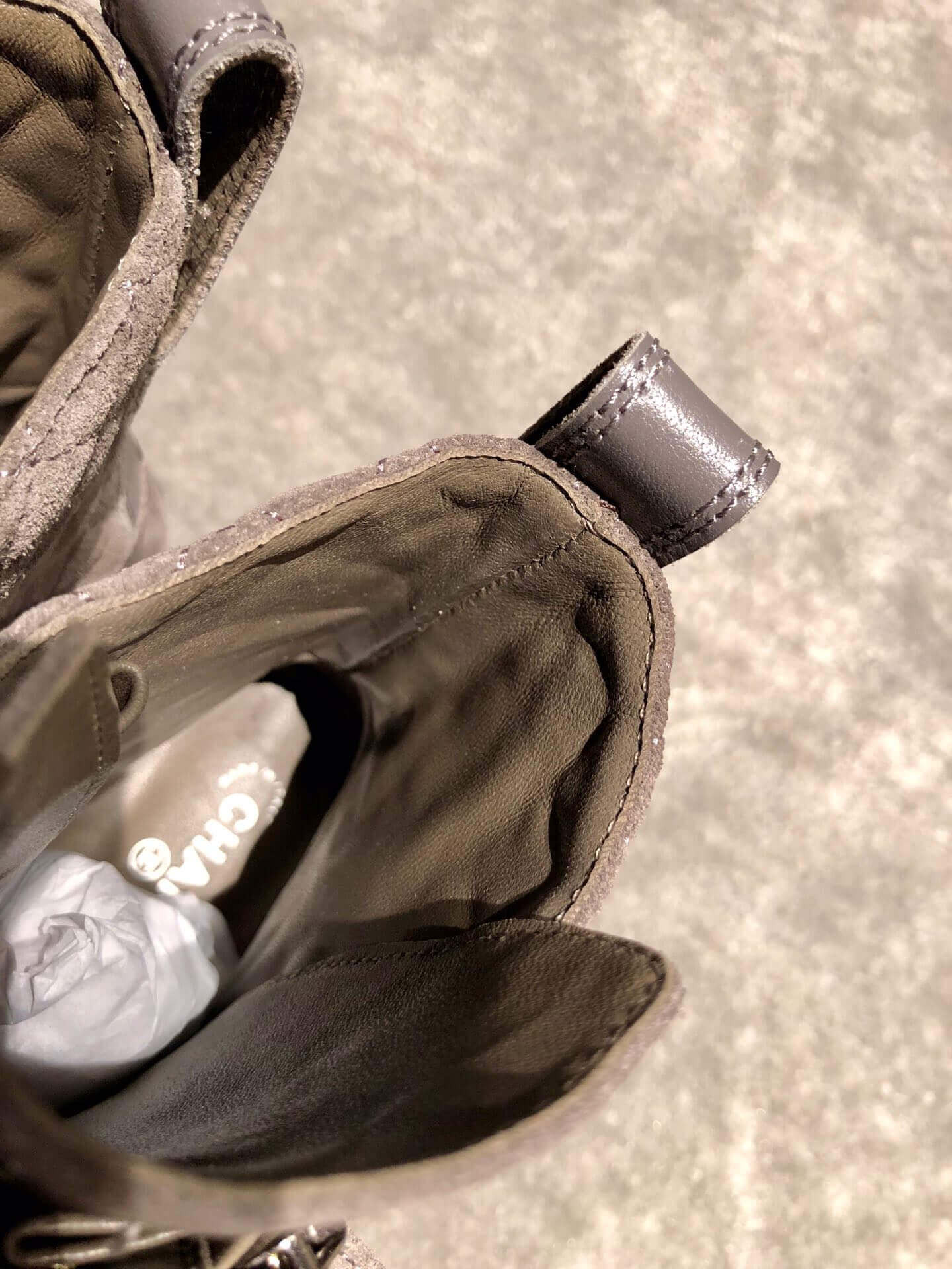 Chanel Frye Harness Boot C1120A