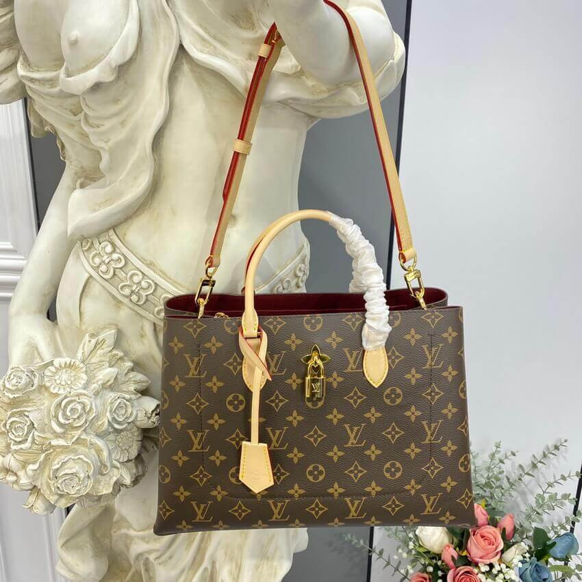 Louis Vuitton Monogram Canvas Flower Tote M43551