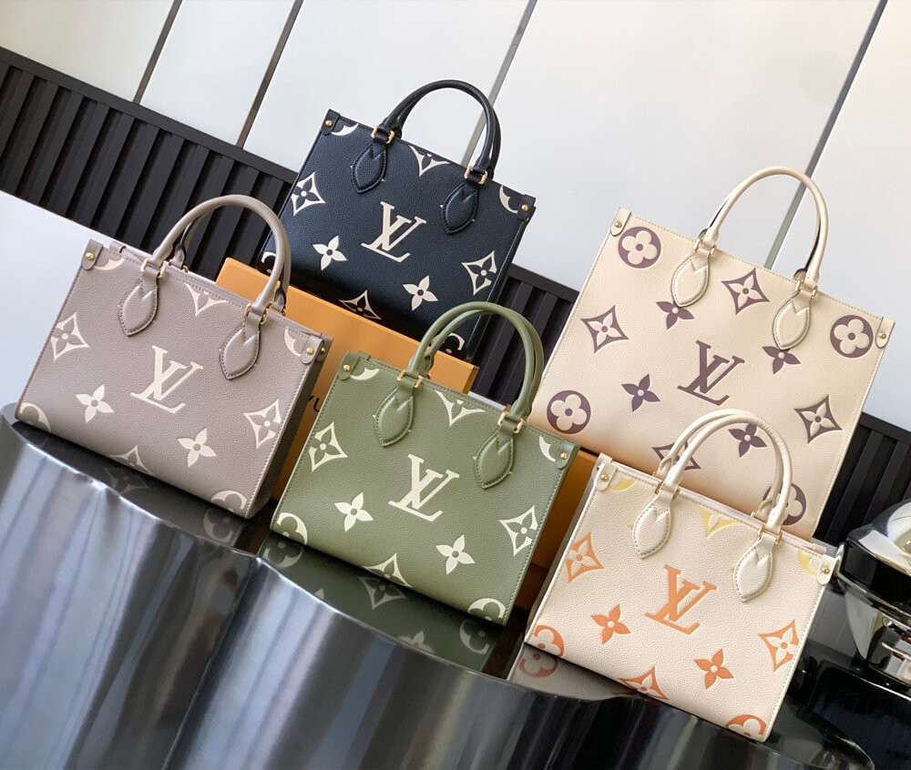 Louis Vuitton OnTheGo PM M46647 Kaki Creme