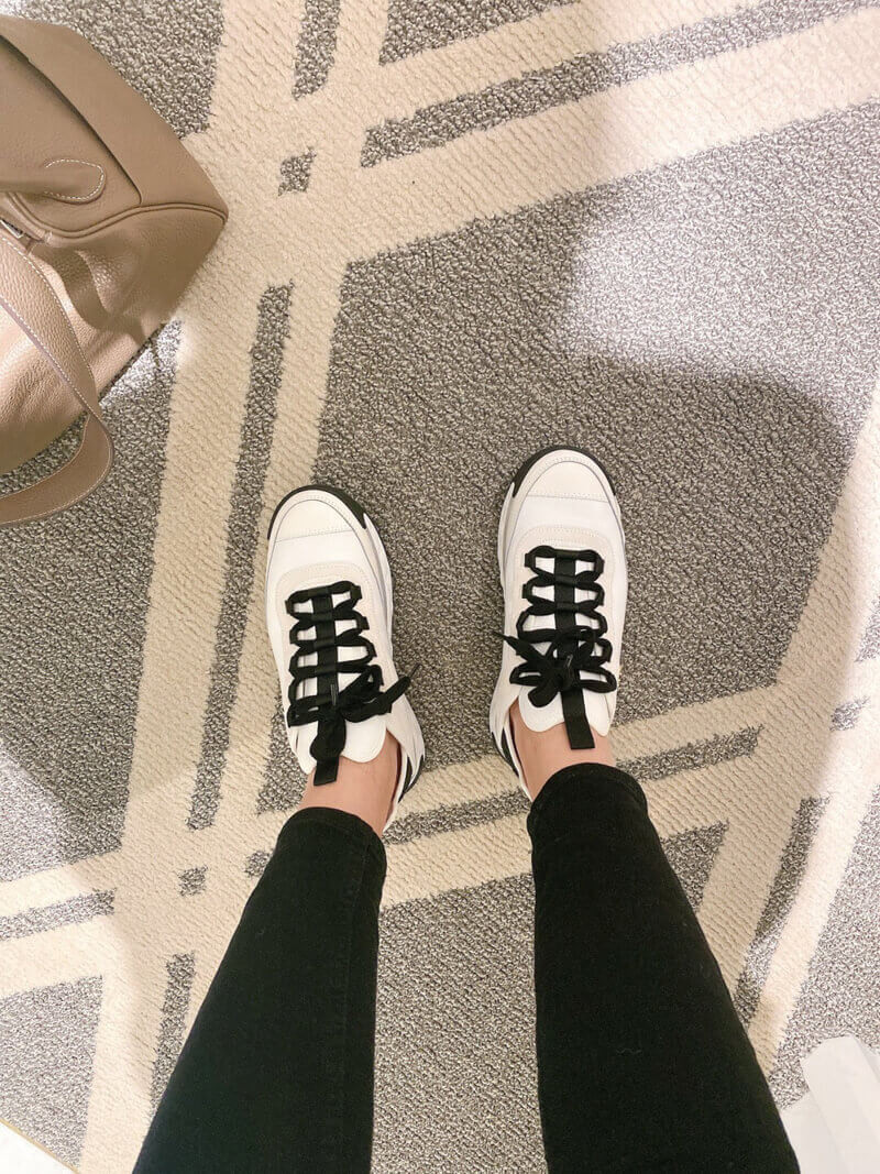 Chanel Velvet Calfskin Sneakers G35617