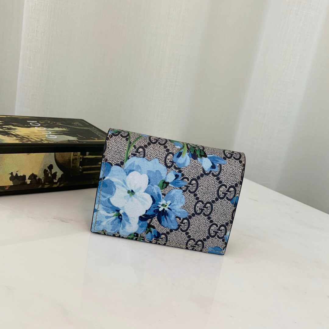 Gucci GG Blooms Card Case Wallet 453176