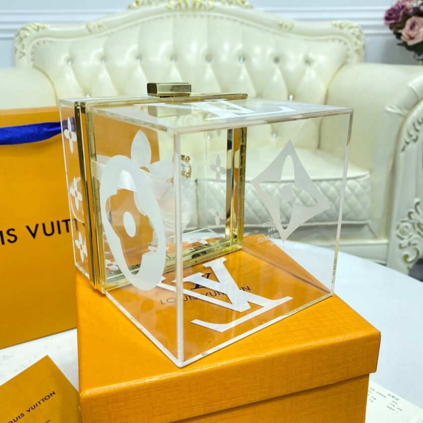 Louis Vuitton Cube Scott Box in Transparent GI0488