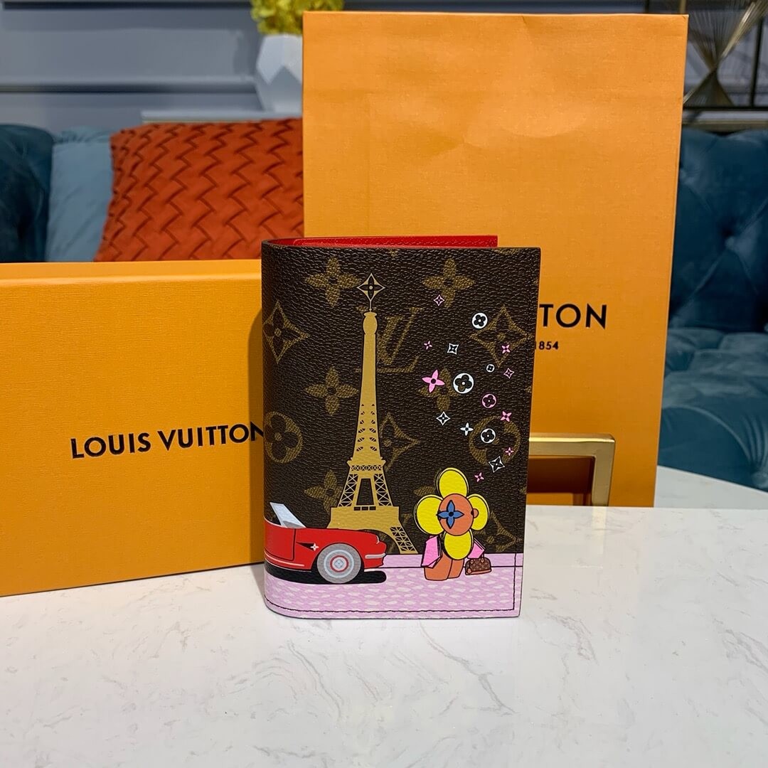Louis Vuitton Paris Passport Cover M68493