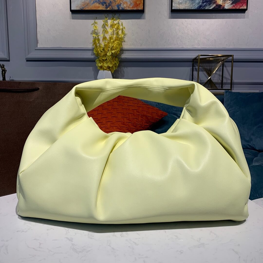 Bottega Veneta The Shoulder Pouch Large Leather Bag 607984